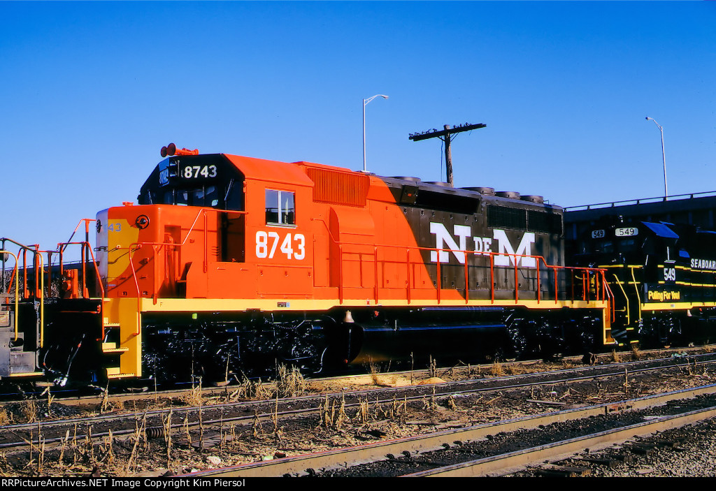 NdeM SD40-2 #8743 (Brand New Delivery)